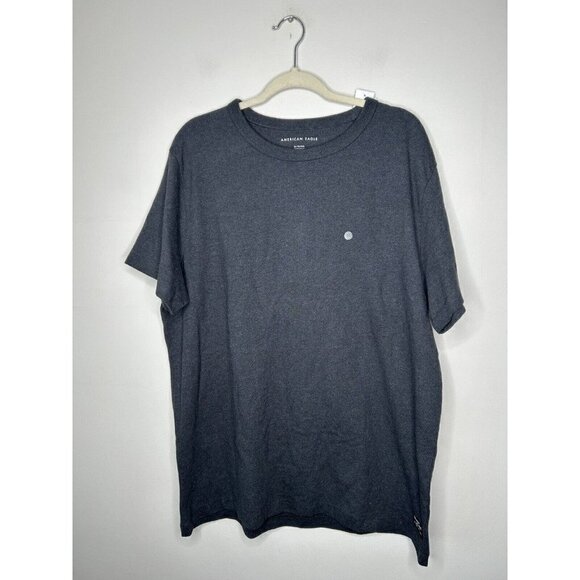 American Eagle Men’s Causal Standard Fit Gray T-Shirt Size XL NWT - Picture 1 of 9